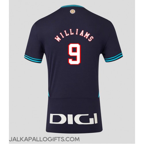 Athletic Bilbao Inaki Williams #9 Vieraspaita 2025-26 Lyhythihainen